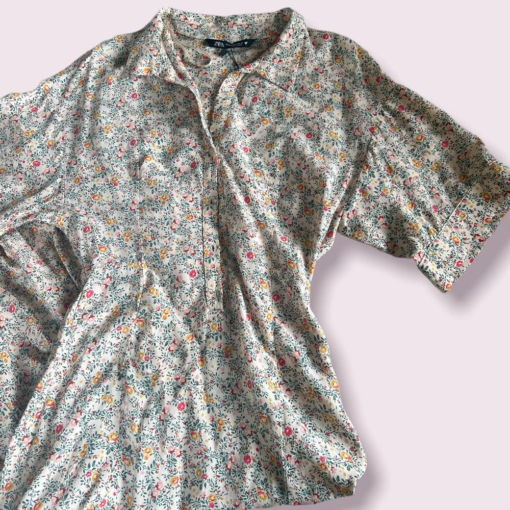 Maxi floral Zara dress nwt
